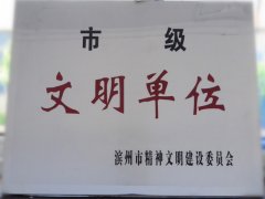 喜訊！公司榮獲“市級(jí)文明單位”稱(chēng)號(hào)
